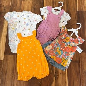 Carters NWT/NWOT 12 month bundle